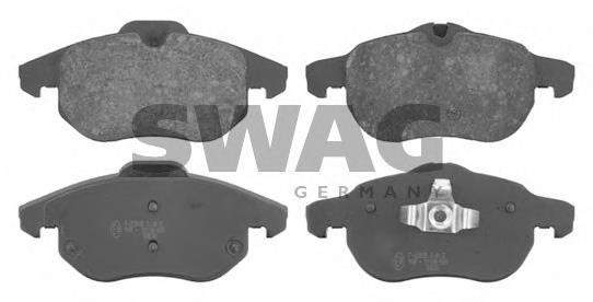 Передні тормозні колодки 40916492 Swag