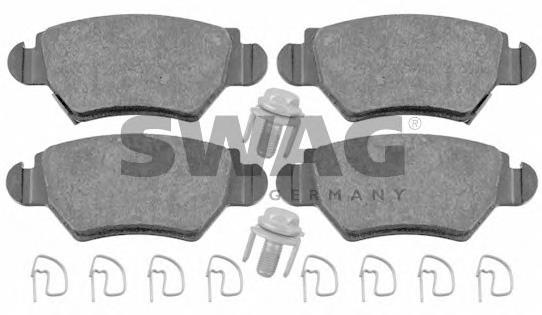 40916445 Swag Колодки гальмівні задні, дискові