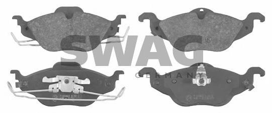 Тормозні колодки Swag 40916233