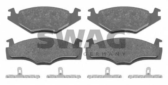 30916005 Swag Передні гальмівні колодки
