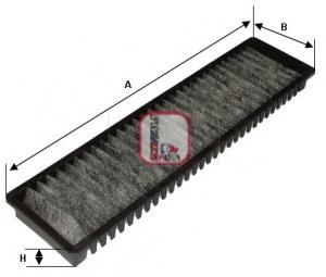 Фільтр салону S4137CA Sofima