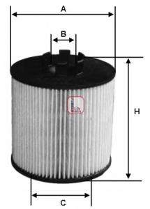 Масляний фільтр двигуна Sofima S5012PE ціна, від 3.54 USD