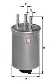 Фільтр тонкого очищення палива Sofima S4445NR ціна, від 12.39 USD