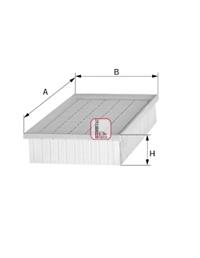 Повітряний фільтр S3329A Sofima