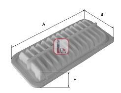 Фільтр повітряний S9102A Sofima