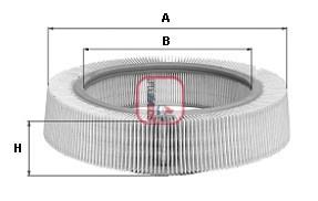 Фільтр повітряний S5460A Sofima