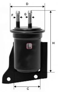 Фільтр тонкого очищення палива Fram G6842 ціна, від 4.84 USD
