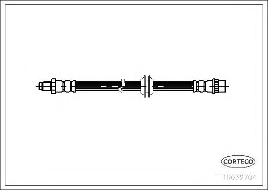 Шланг гальмівний задній ABS SL5224 ціна, від 13.14 USD