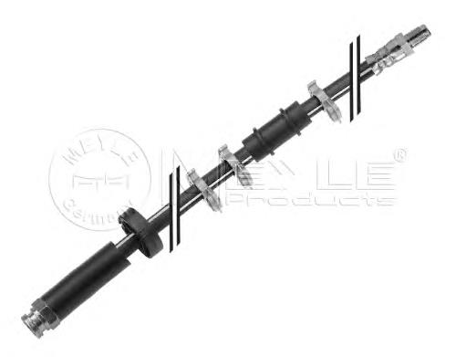Шланг гальмівний передній Meyle 11145250026 ціна, від 7.34 USD