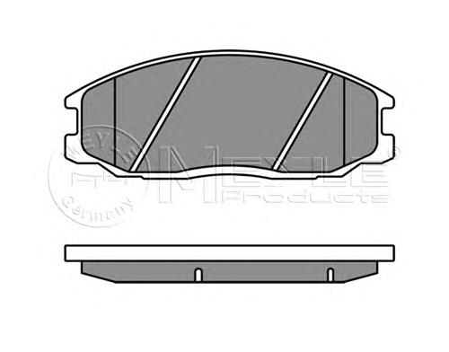 Тормозні колодки Meyle 0252356916W