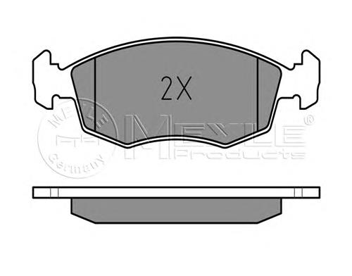 Гальмівні колодки Meyle 0252355218 ціна, від 19.97 USD