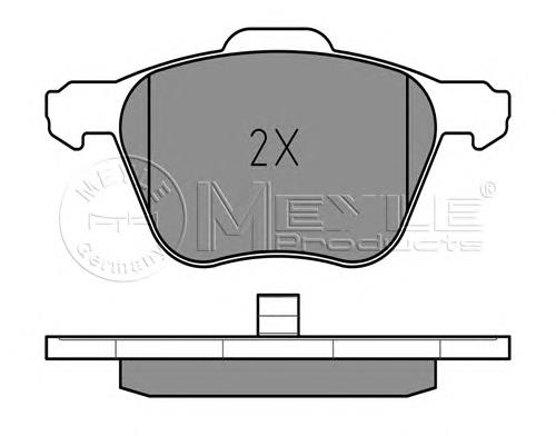 Гальмівні колодки Meyle 0252326920W ціна, від 36.41 USD
