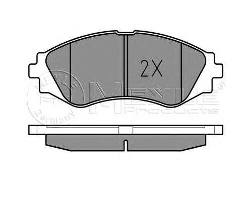 Гальмівні колодки Meyle 0252323417W ціна, від 21.61 USD