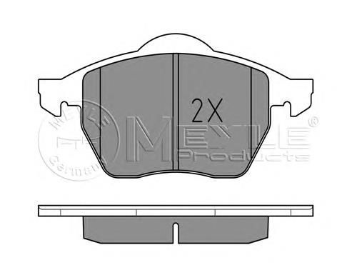Гальмівні колодки Meyle 0252339219W ціна, від 28.58 USD