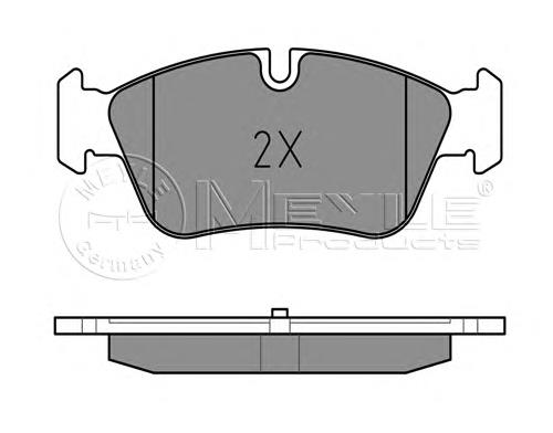 Гальмівні колодки Meyle 0252393517 ціна, від 29.81 USD