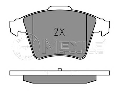 Гальмівні колодки Meyle 0252374619W ціна, від 38.95 USD