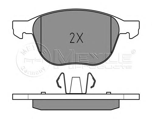 Купити PKH006 Parts-Mall Колодки гальмівні передні, дискові