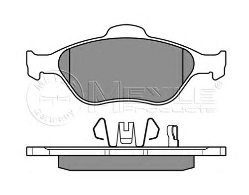 Гальмівні колодки Meyle 0252320217W ціна, від 29.65 USD