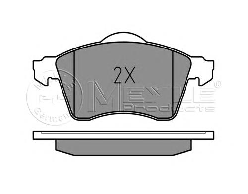 Гальмівні колодки Meyle 0252188519W ціна, від 27.70 USD