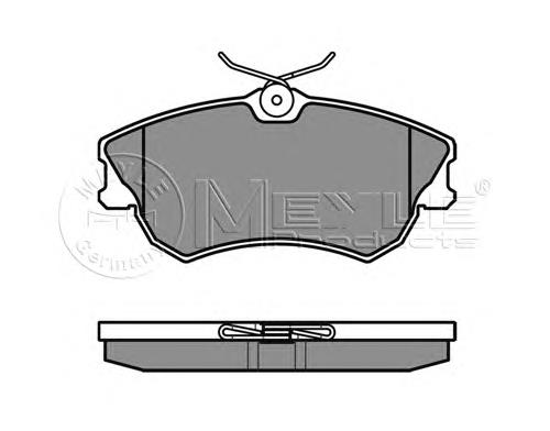 Гальмівні колодки Meyle 0252188818 ціна, від 24.98 USD