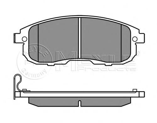 Гальмівні колодки Meyle 0252428016W ціна, від 22.80 USD