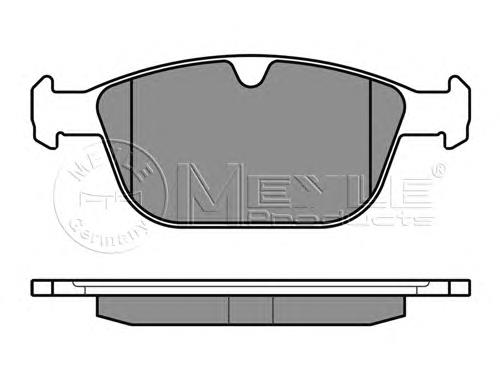 Гальмівні колодки Meyle 0252439920 ціна, від 44.61 USD
