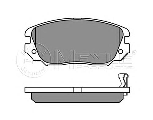 Гальмівні колодки Meyle 0252441519W ціна, від 35.37 USD
