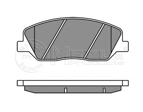 Передні тормозні колодки SP4102 Sangsin