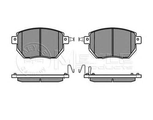 Гальмівні колодки Meyle 0252405615W ціна, від 23.42 USD