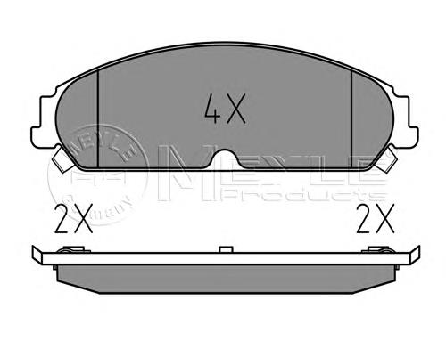 Купити QC1058 Wagner Колодки гальмівні передні, дискові