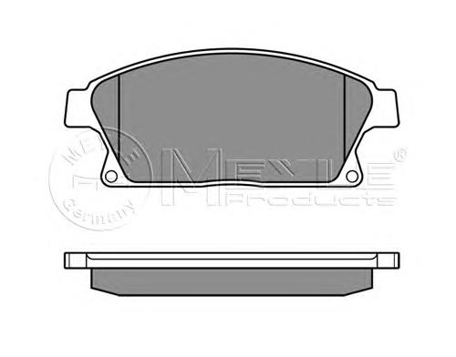 Передні тормозні колодки 22799077 General Motors