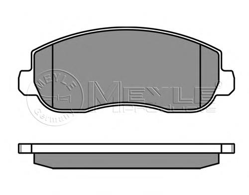 Гальмівні колодки Meyle 0252514718W ціна, від 37.90 USD