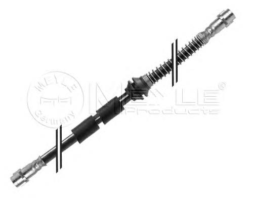 Шланг гальмівний передній Meyle 1005250021 ціна, від 10.15 USD