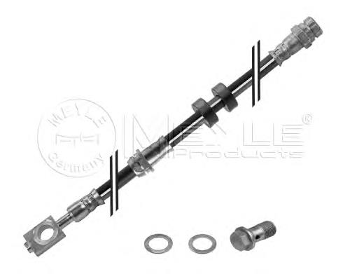 Шланг гальмівний передній Meyle 1006110079S ціна, від 12.52 USD