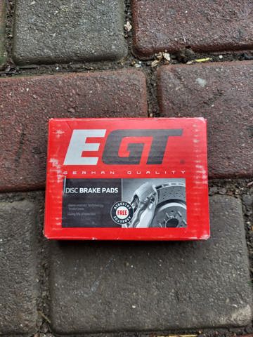 Тормозні колодки 321628EGT EGT