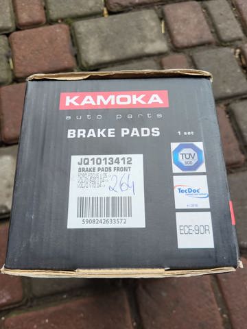 Колодки передні JQ1013412 KAMOKA