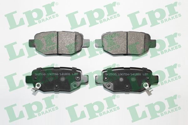 Колодки гальмові задні, дискові 05P1831 LPR