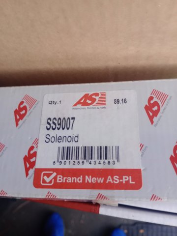 Втягуюче стартера SS9007 AS