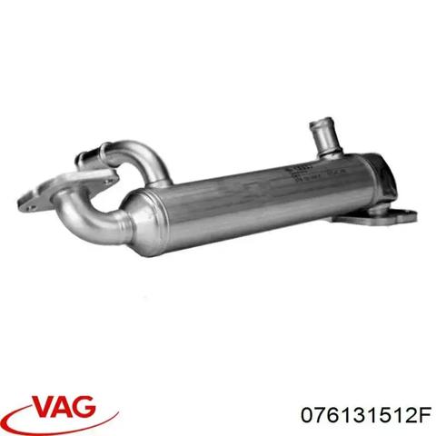 Радіатор системи рециркуляції ОГ 076131512F VAG