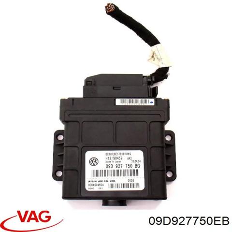 Блок управління акпп 09D927750EB VAG