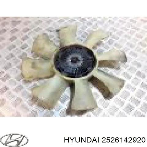 Вентилятор / крильчатка радіатора охолодження 2526142920 HYUNDAI