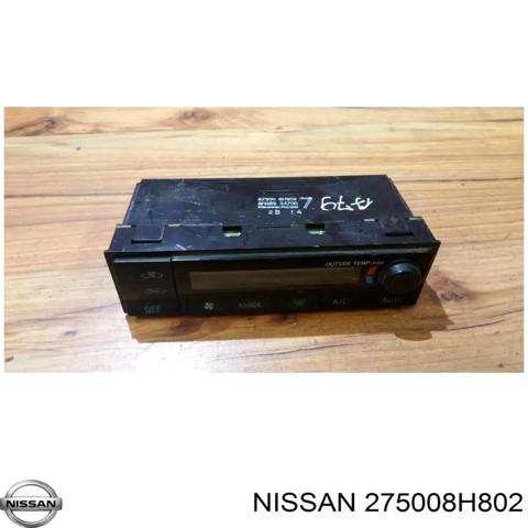Регулятор вентилятора обігрівача 275008H802 NISSAN