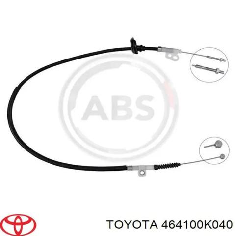 Трос стоянкового гальма передній 464100K040 TOYOTA