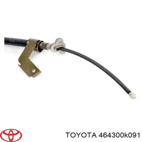 Трос ручного гальма задній, лівий 464300K091 TOYOTA
