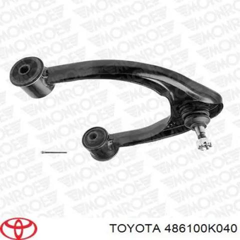 Важіль передньої підвіски верхній, правий 486100K040 TOYOTA