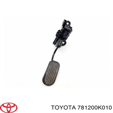 Педаль газу (акселератора) 781200K010 TOYOTA
