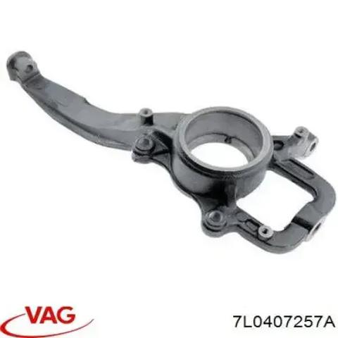 Цапфа - поворотний кулак передній, лівий 7L0407257A VAG