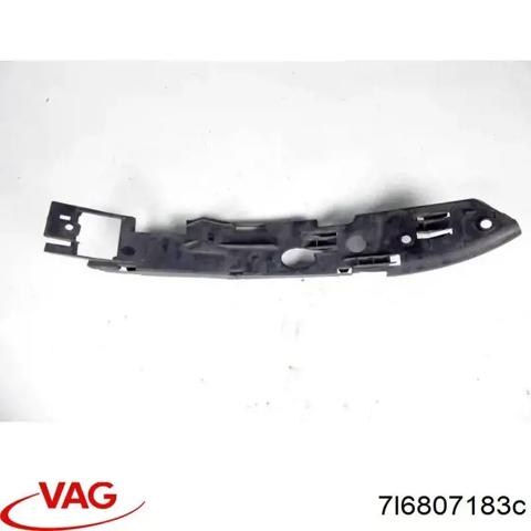 Кронштейн бампера переднього, лівий 7L6807183C VAG
