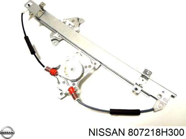 Механізм склопідіймача двері передньої, лівої 807218H300 NISSAN
