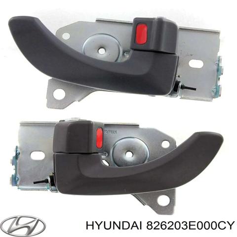 Ручка передніх дверей внутрішня, права 826203E000CY HYUNDAI